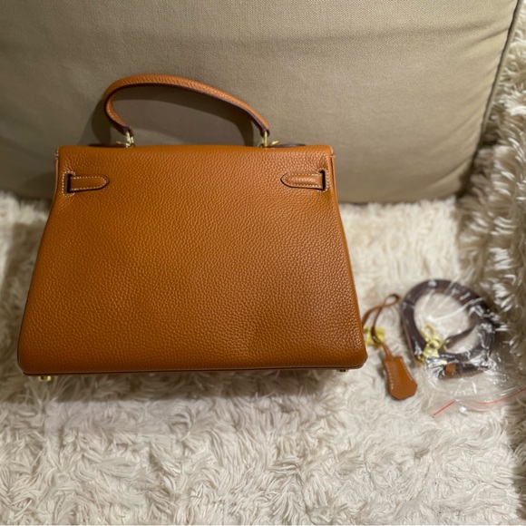 Brown leather bag BNWT - Picture 4 of 11